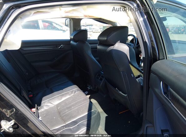 1HGCV1F50JA214538 2018 HONDA ACCORD Черный Вид наклейки с VIN-кодом