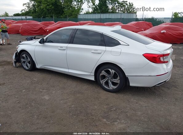 1HGCV1F50KA128728 2019 HONDA ACCORD White Rear left