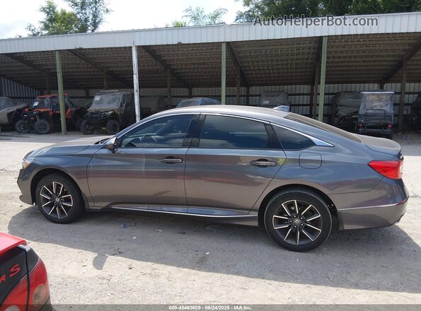 1HGCV1F50NA055462 2022 HONDA ACCORD Gray Սալոնի 360 աստիճան տեսք