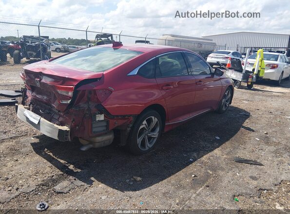 1HGCV1F51JA095169 2018 HONDA ACCORD Beige Trasero derecho