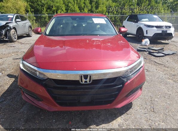 1HGCV1F51JA095169 2018 HONDA ACCORD Beige Vista interior trasera