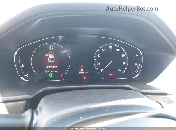 1HGCV1F51JA234166 2018 HONDA ACCORD White Vista de los asientos traseros