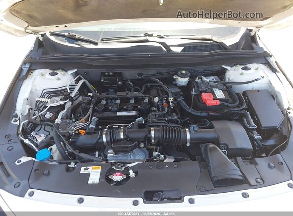 1HGCV1F51JA234166 2018 HONDA ACCORD White Vista trasera