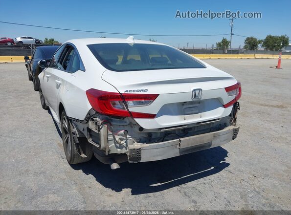 1HGCV1F51JA234166 2018 HONDA ACCORD White Vista frontal