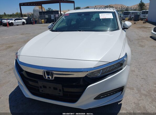 1HGCV1F51JA234166 2018 HONDA ACCORD White Vista interior trasera