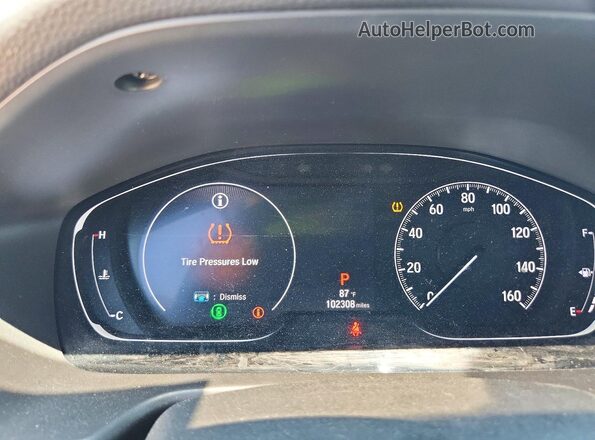 1HGCV1F51LA099497 2020 HONDA ACCORD Black ხელსაწყოთა პანელის ხედი