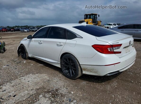 1HGCV1F51MA026857 2021 HONDA ACCORD White უკანა მარცხენა