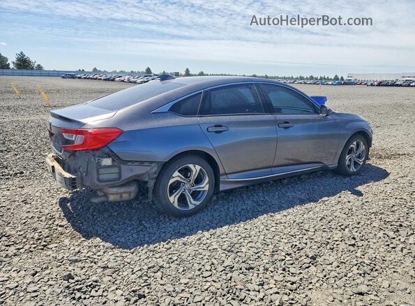 1HGCV1F52KA075739 2019 HONDA ACCORD Charcoal უკანა მარჯვენა
