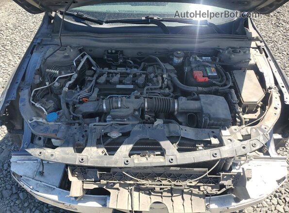 1HGCV1F52KA075739 2019 HONDA ACCORD Charcoal უკანა სალონის ხედი