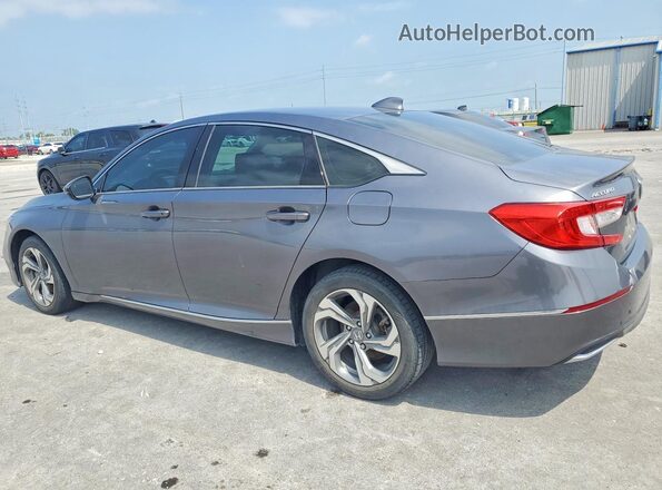 1HGCV1F52KA083842 2019 HONDA ACCORD Gray 