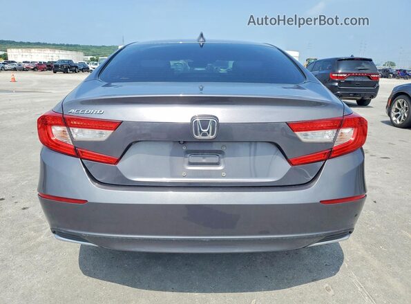 1HGCV1F52KA083842 2019 HONDA ACCORD Gray 