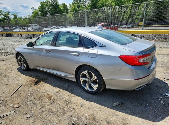 1HGCV1F52KA112434 2019 HONDA ACCORD Silver Rear left