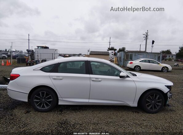 1HGCV1F52MA064274 2021 HONDA ACCORD Белый Панорамный вид салона 360°
