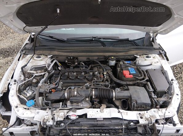 1HGCV1F52MA064274 2021 HONDA ACCORD Белый Вид сзади