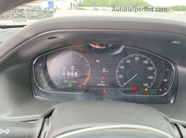 1HGCV1F52MA117779 2021 HONDA ACCORD White 