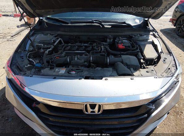 1HGCV1F53JA090037 2018 HONDA ACCORD Silver Vista trasera