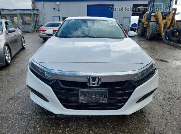 1HGCV1F53KA058982 2019 HONDA ACCORD White 