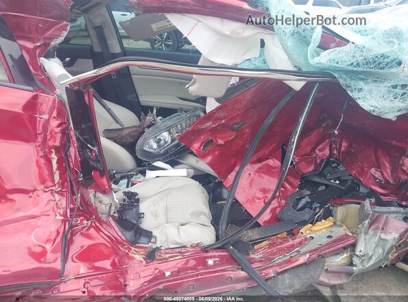 1HGCV1F53KA168379 2019 HONDA ACCORD Maroon Front interior view