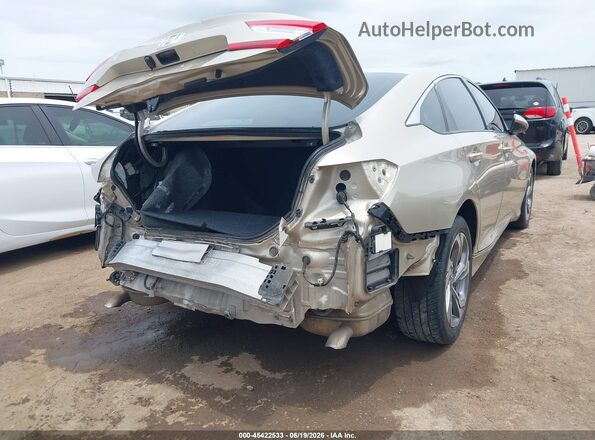 1HGCV1F53LA001571 2020 HONDA ACCORD Желто-коричневый Задняя правая четверть