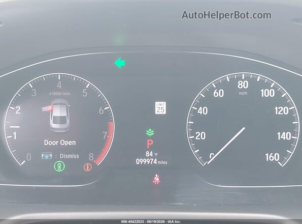 1HGCV1F53LA001571 2020 HONDA ACCORD Желто-коричневый Вид задних сидений