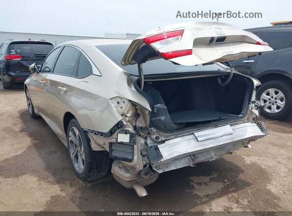 1HGCV1F53LA001571 2020 HONDA ACCORD Желто-коричневый Задняя левая четверть
