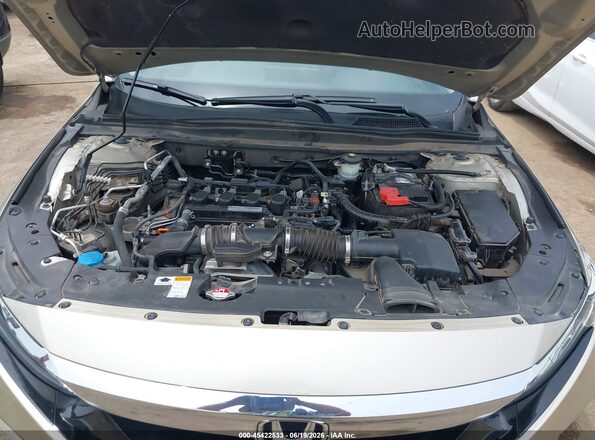 1HGCV1F53LA001571 2020 HONDA ACCORD Желто-коричневый Вид сзади