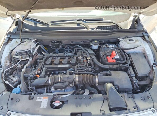 1HGCV1F53LA059065 2020 HONDA ACCORD Белый Вид задней части салона