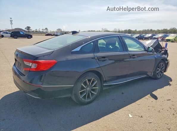 1HGCV1F53MA073470 2021 HONDA ACCORD Black Rear right