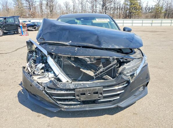 1HGCV1F53MA073470 2021 HONDA ACCORD Black Front view
