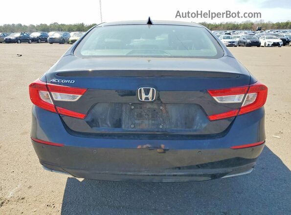 1HGCV1F53MA073470 2021 HONDA ACCORD Black Rear view