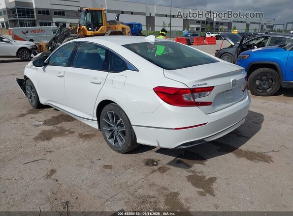 1HGCV1F53NA059232 2022 HONDA ACCORD White უკანა მარცხენა