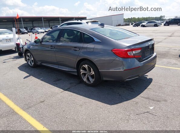 1HGCV1F54JA023012 2018 HONDA ACCORD Серый Задняя левая четверть