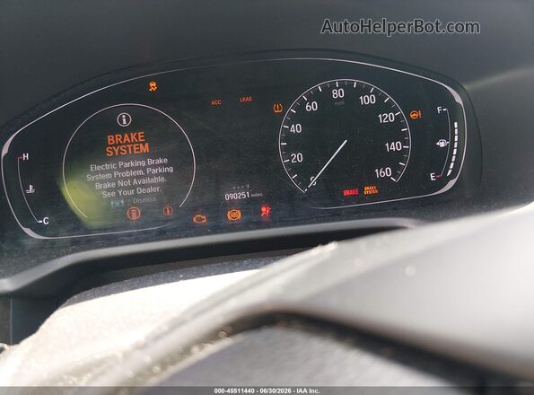 1HGCV1F54JA023012 2018 HONDA ACCORD Серый Вид задних сидений