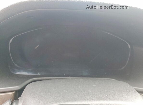 1HGCV1F54JA033717 2018 HONDA ACCORD Black Вид щитка приладів