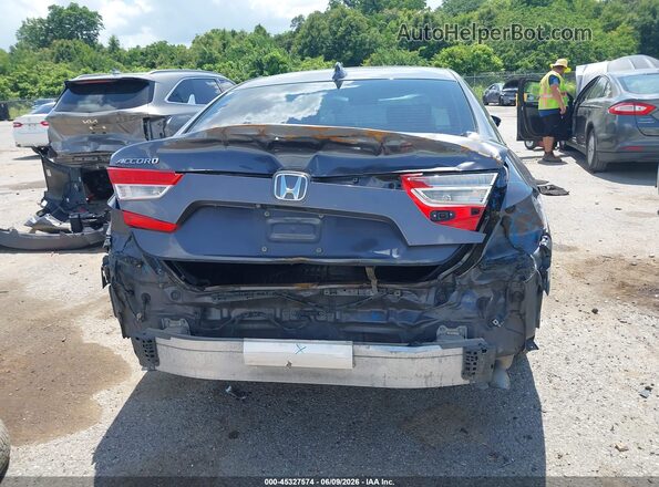 1HGCV1F54JA110036 2018 HONDA ACCORD Gray 