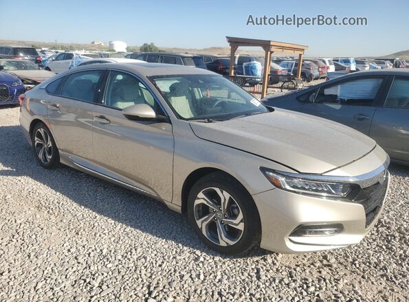 1HGCV1F54KA025988 2019 HONDA ACCORD Tan Առջևի աջ