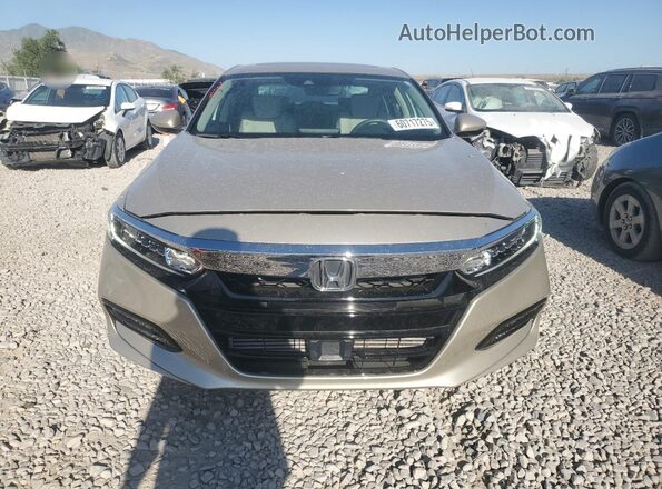 1HGCV1F54KA025988 2019 HONDA ACCORD Tan Դիմացի տեսք