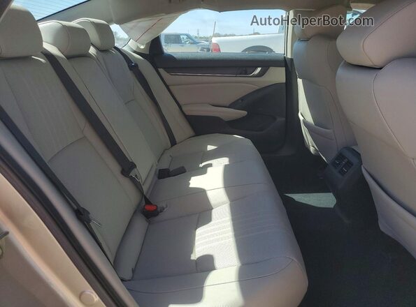 1HGCV1F54LA079213 2020 HONDA ACCORD Tan Հետևի նստատեղերի տեսք