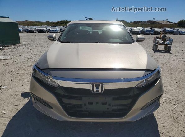 1HGCV1F54LA079213 2020 HONDA ACCORD Tan Դիմացի տեսք