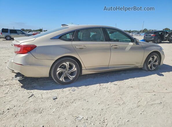 1HGCV1F54LA079213 2020 HONDA ACCORD Tan Հետևի աջ