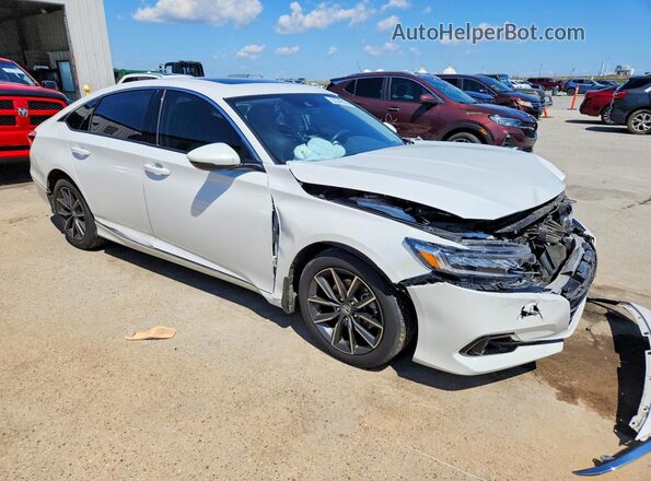 1HGCV1F54MA111692 2021 HONDA ACCORD Белый 