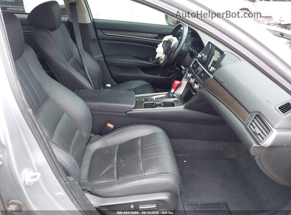 1HGCV1F54NA047543 2022 HONDA ACCORD Серый Вид салона спереди