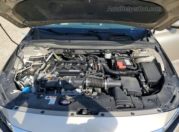 1HGCV1F55JA191841 2018 HONDA ACCORD Gold Սալոնի հետևի տեսք