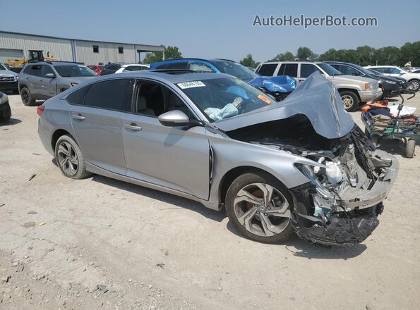 1HGCV1F55JA235238 2018 HONDA ACCORD Silver 