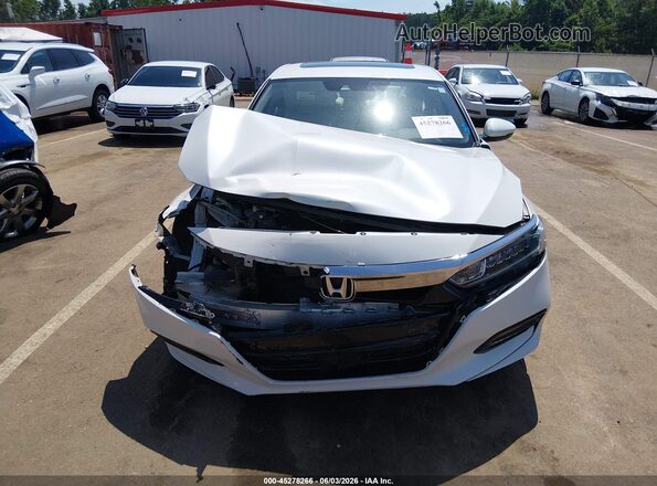 1HGCV1F55KA108426 2019 HONDA ACCORD White 