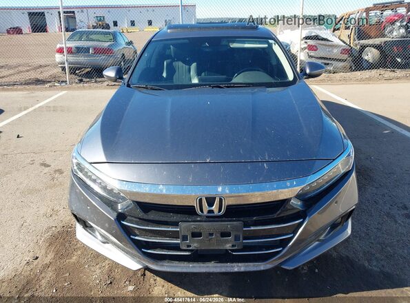 1HGCV1F55MA064737 2021 HONDA ACCORD Gray ხელსაწყოთა პანელის ხედი