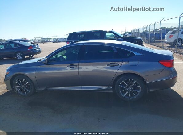 1HGCV1F55MA064737 2021 HONDA ACCORD Gray სალონის 360-გრადუსიანი ხედი