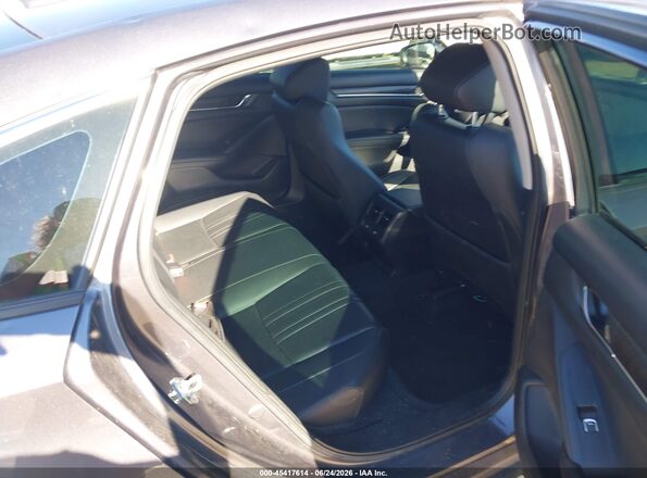 1HGCV1F55MA064737 2021 HONDA ACCORD Gray VIN კოდის სტიკერის ხედი