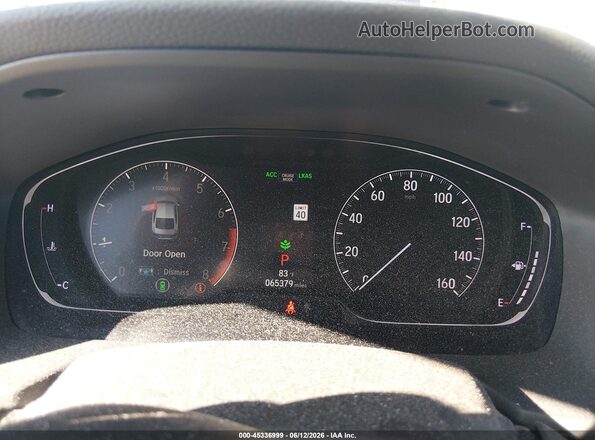 1HGCV1F56JA123564 2018 HONDA ACCORD Красный 