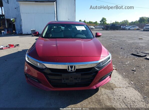 1HGCV1F56JA123564 2018 HONDA ACCORD Красный 